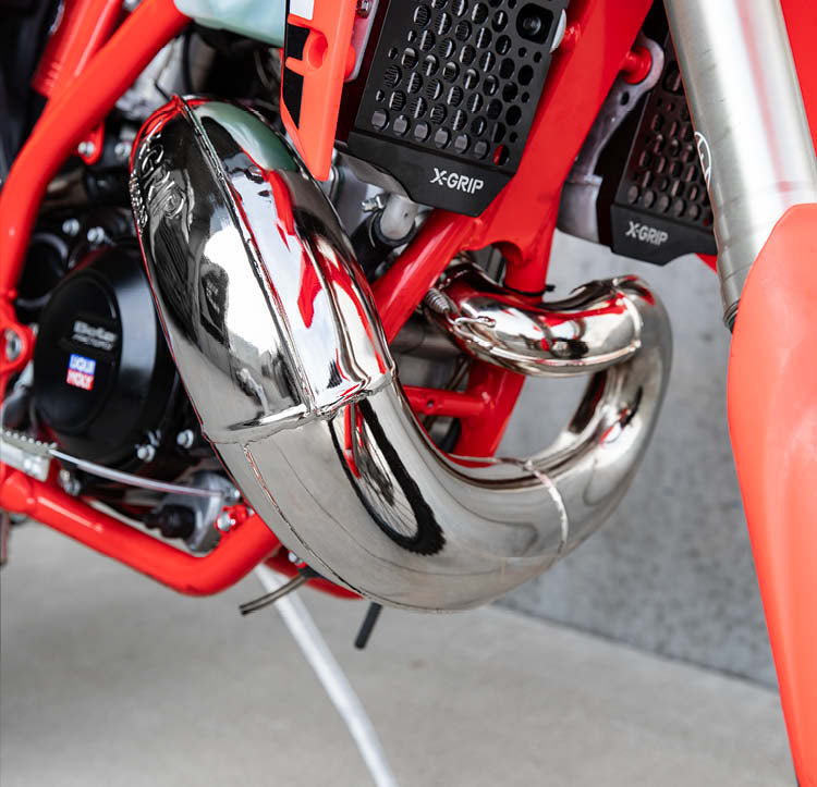 X-GRIP EXHAUST PIPE FACTORY SHINY