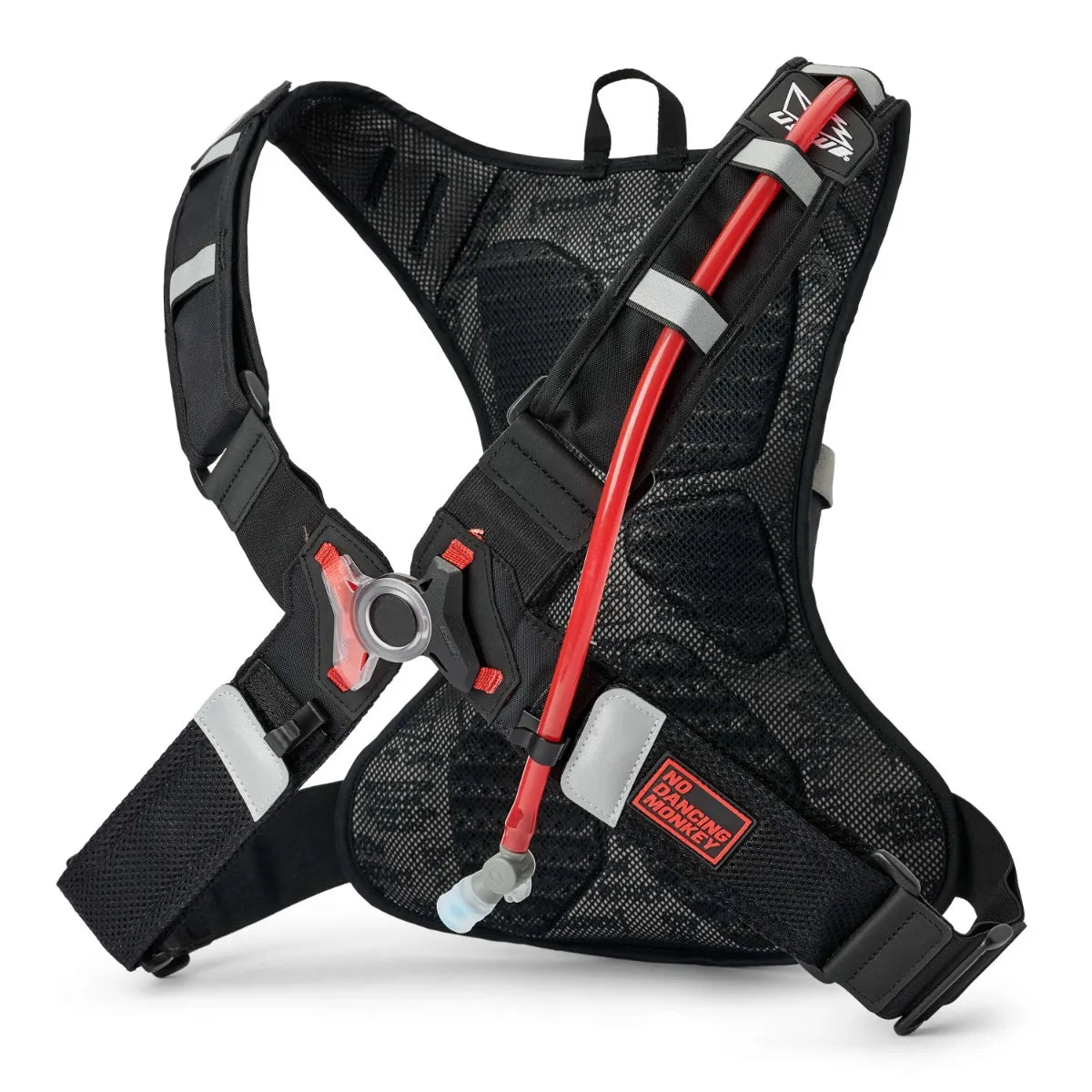 USWE Moto Hydro 4 Adventure Fit Hydration Backpack, Carbon Black