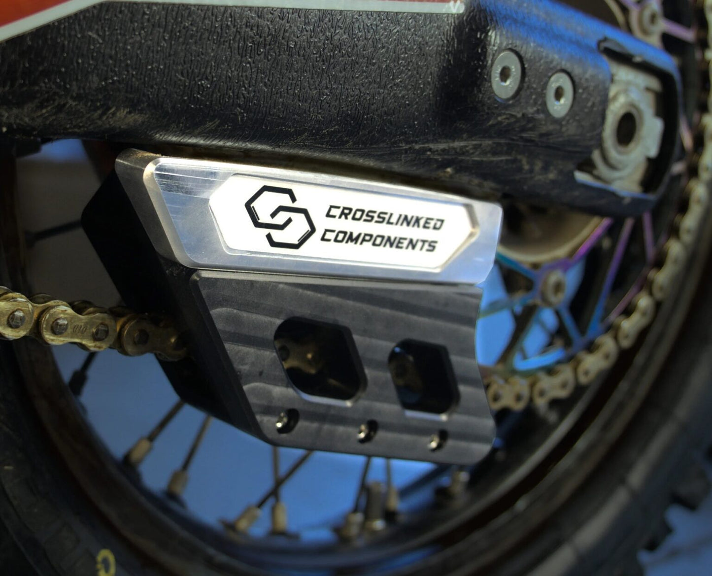 Crosslinked Components Chain Guide Swing Arm Guard KTM HUSQVARNA GAS GAS 15-24