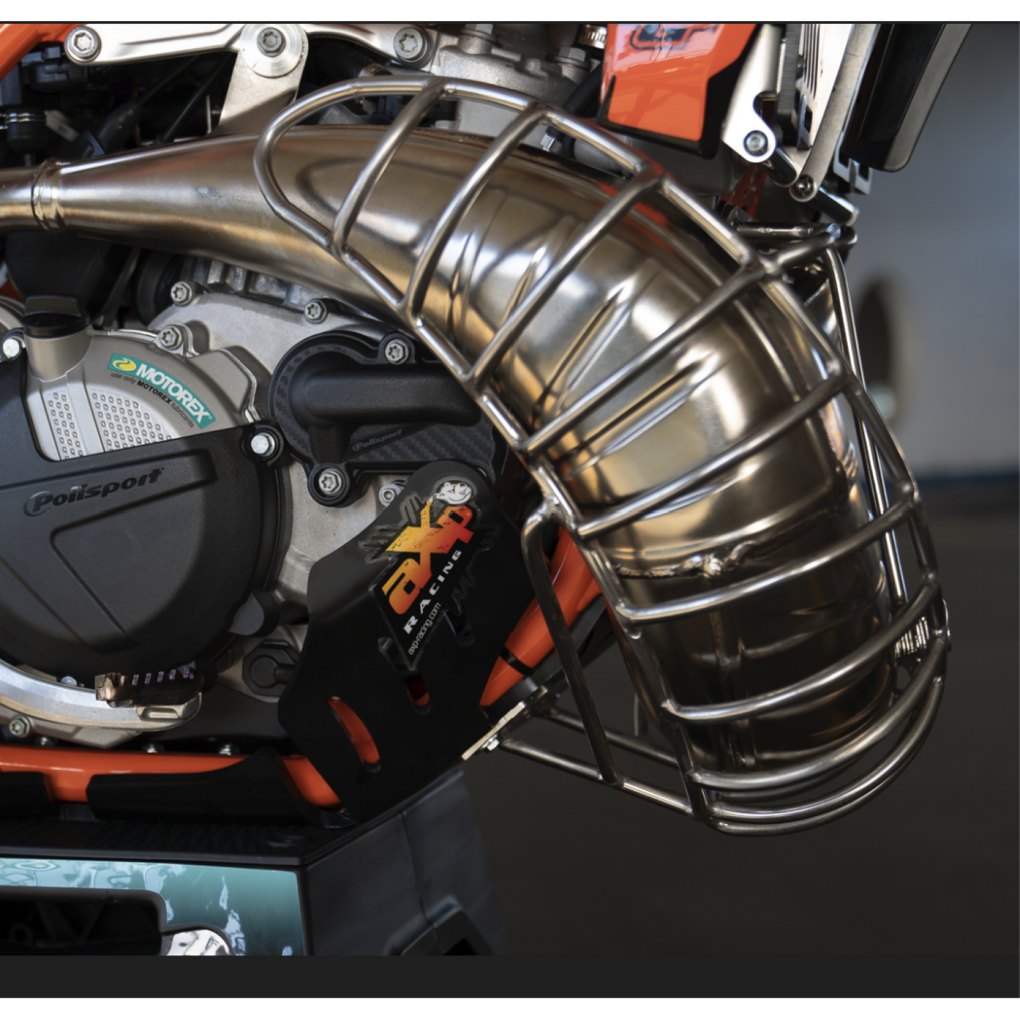 MITIGATOR Pipe Guard (Cage Guard) Fits Ktm (EXC TBI/XC-W/ SX/ XC) 2024-2025 Husqvarna (TE/TX/TC) 2024-2025 Gasgas 2023-2024 (EC/MC) Models