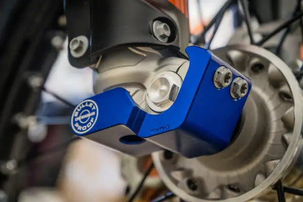 Bullet Proof Designs FORK LUG GUARD (right hand side) for KTM, Husqvarna, Gas Gas and Sherco with WP forks