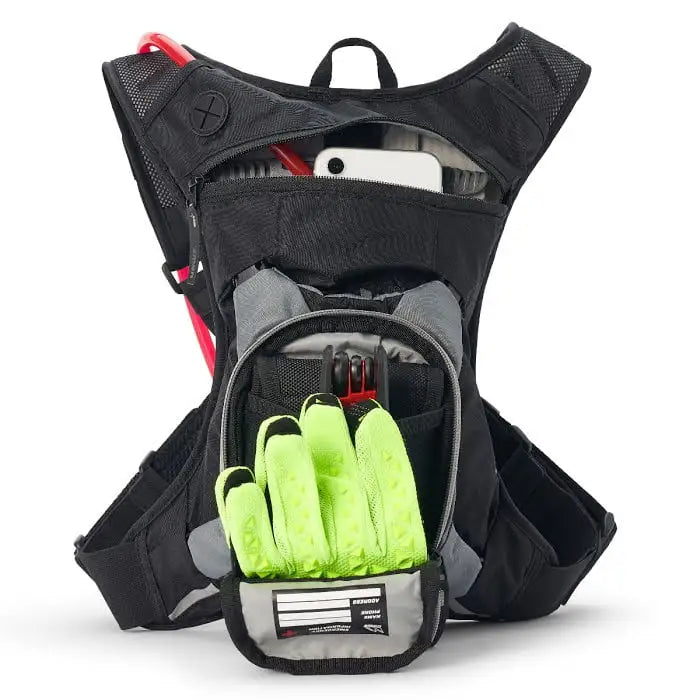 USWE Moto Hydro 3 Hydration Pack (a.k.a Raw 3) – Black/Grey