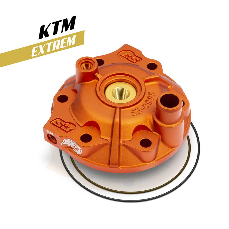 S3 parts ‘EXTREM’ Head Kit for KTM HUSQVARNA 17-23 GAS GAS 21-23 CARB & TPI 250/300 (all colours)