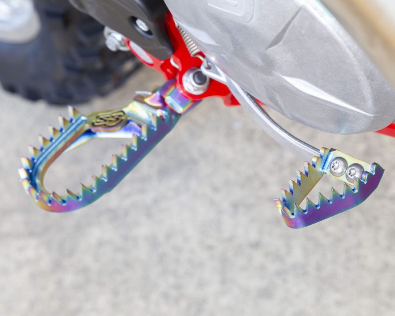 S3 parts Rear brake pedal tip TITANIUM ‘PUNK’ – KTM / HUSKY / GASGAS 17-23