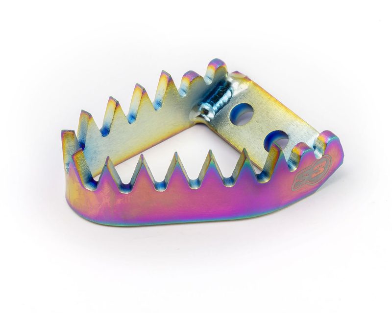 S3 parts Rear brake pedal tip TITANIUM ‘PUNK’ – KTM / HUSKY / GASGAS 17-23