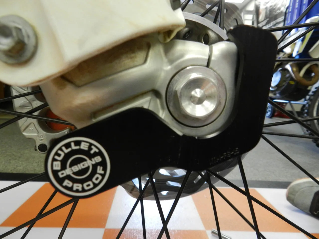 Bullet proof designs FORK LUG GUARD for SHERCO with KYB Forks and Stark Varg