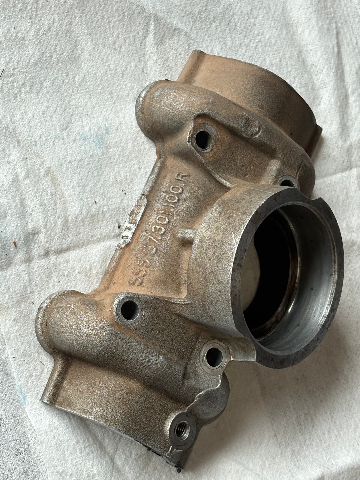 KTM OEM USED TPI EXHAUST FLANGE (55537001000) 17-23 250-300