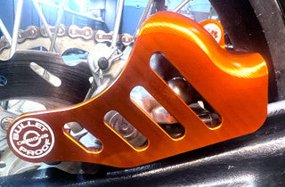 Bullet proof designs REAR BRAKE CALIPER GUARD (KTM, HUSKY, GAS GAS, BETA, SHERCO, YAMAHA, TRIUMPH, STARK)