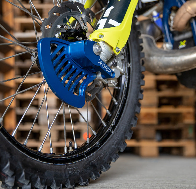 X-GRIP FRONT BRAKE DISC GUARD FOR KTM HUSKY GAS GAS