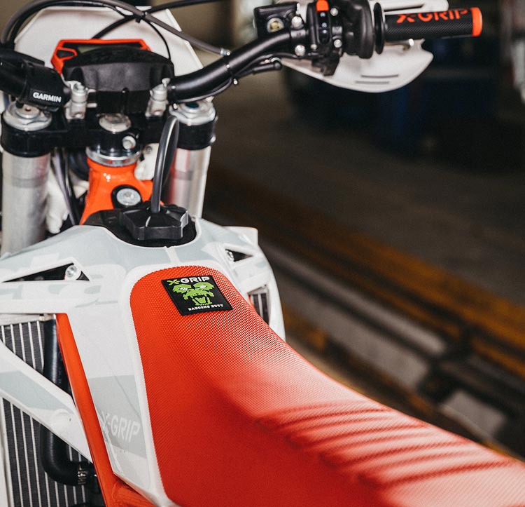 X-GRIP BABOONS BUTT SEAT COVER KTM HUSQVARNA GAS GAS BETA SHERCO