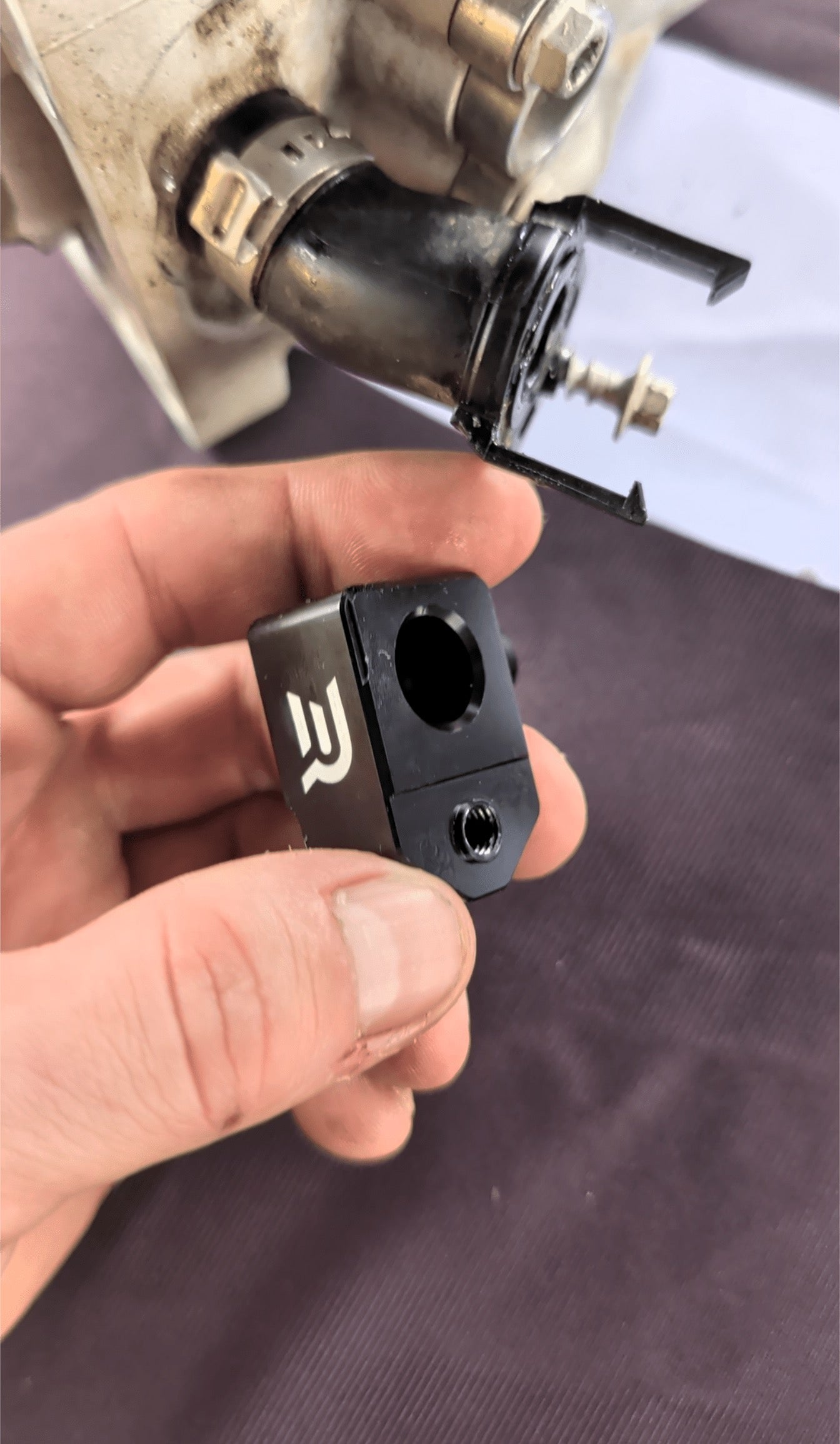 Rutherford Racing KTM TBI CRANKCASE PRESSURE SENSOR ADAPTOR