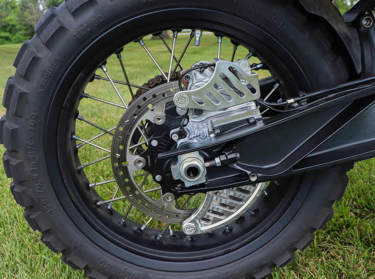 Bullet proof designs Rear Disc Guard and Caliper Guard for KTM 790/890 and Husky 901