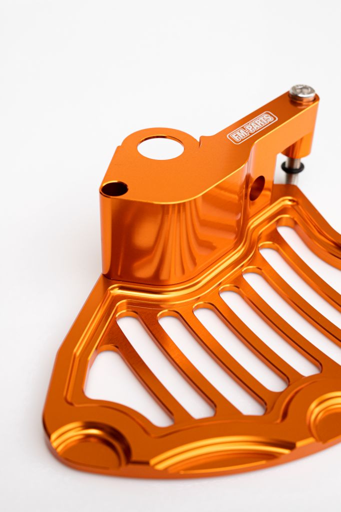 FM-PARTS Front Brake Disc Guard Ktm/Husqvarna 2015-2025 Orange