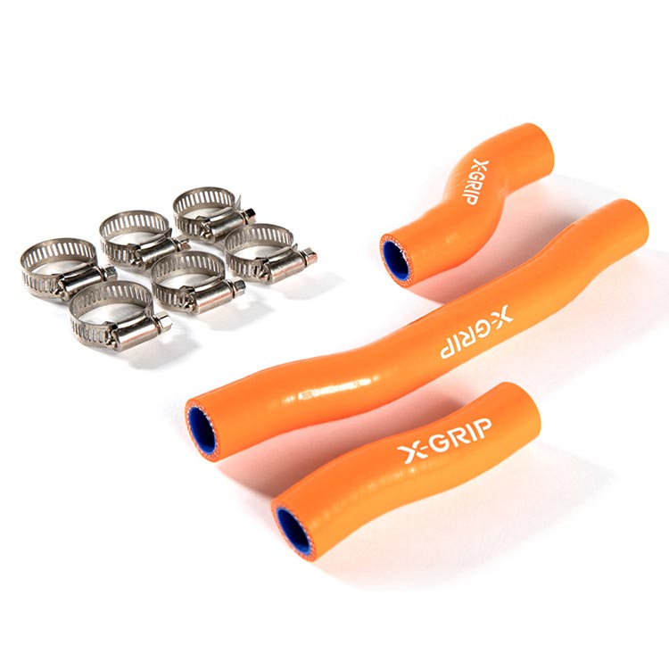 X-GRIP SILICONE RADIATOR HOSE THERMOSTAT DELETE KIT KTM HUSQVARNA GAS GAS 20-23 250 300