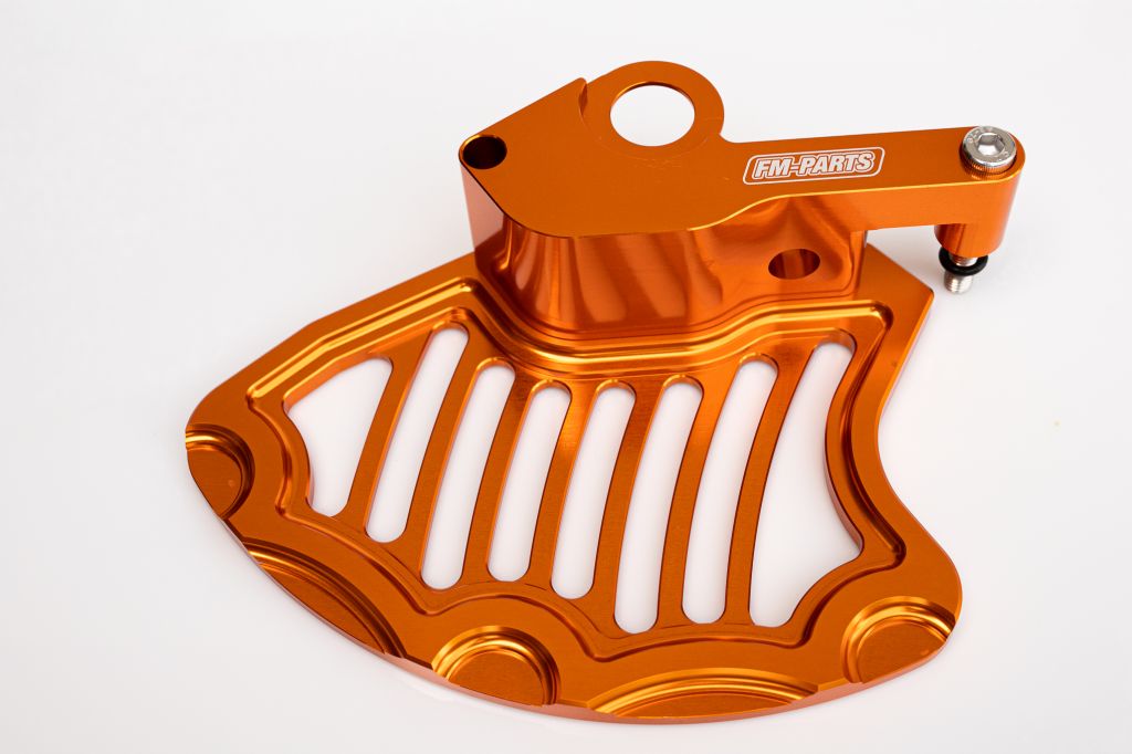 FM-PARTS Front Brake Disc Guard Ktm/Husqvarna 2015-2025 Orange