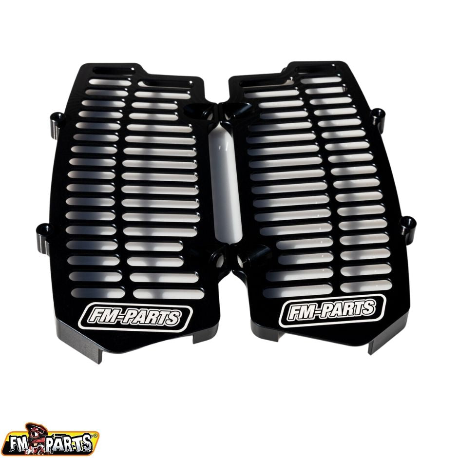 FM-PARTS UniBody Radiator Guards KTM / Husqvarna 20-23 Black LIFETIME WARRANTY