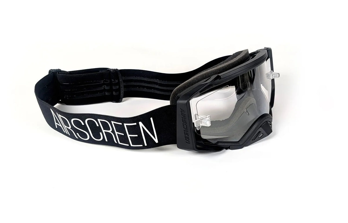 AirScreen AERO EX X1 Goggles with Opening Lens (Black)