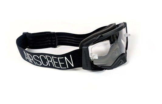 AirScreen AERO EX X1 Goggles with Opening Lens (Black)