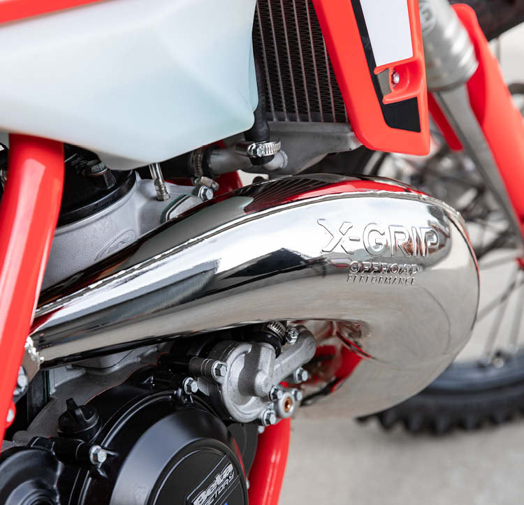 X-GRIP EXHAUST PIPE FACTORY SHINY