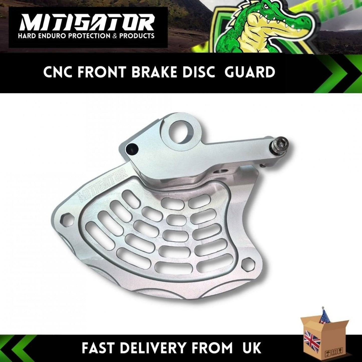 MITIGATOR Front Brake Disc Guard Fits Ktm 2016-2025 Husqvarna 2016-2025 GasGas 2021-2024