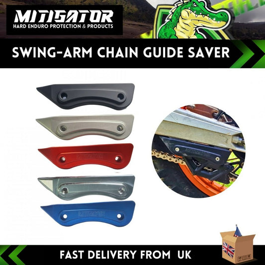 MITIGATOR Swing-Arm Chain Guide Saver Fits Ktm (EXC /XC-W/SX/XC) 2024 Husqvarna (TE/TX/TC) 2024 Gasgas (EC/MC) 2024