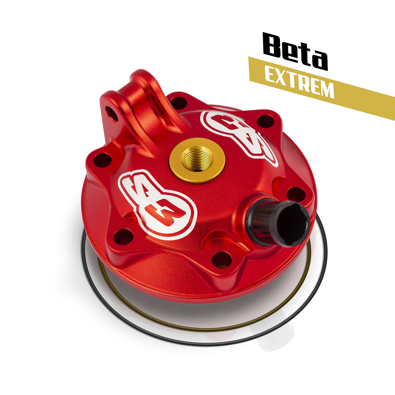 S3 parts EXTREM Cylinder Head Kit Low Compression  BETA 300 RR – 2022 to current