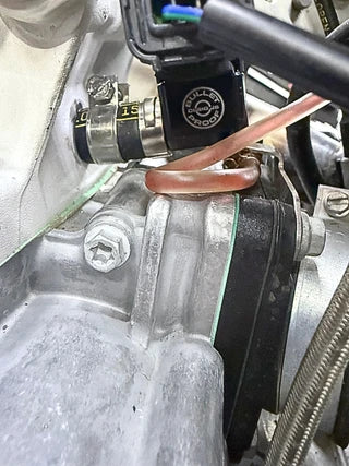 Bullet proof designs CCPS holder TBI Crankcase Pressure Sensor Holder – KTM / Husqvarna / Gas Gas (2023–2027)