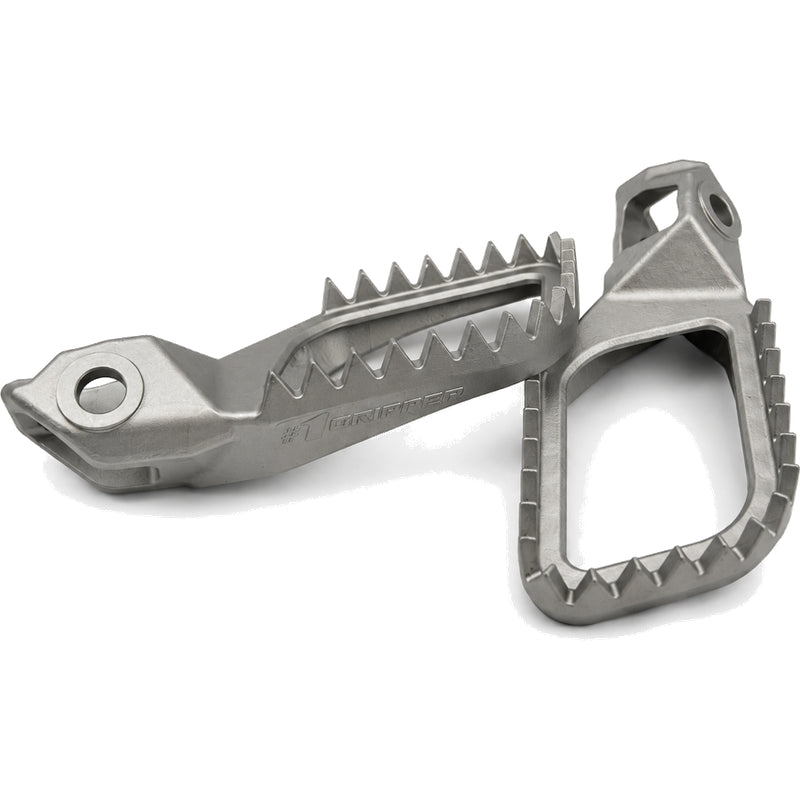 One Gripper Stainless Steel CTRL V2 Footpegs – KTM, Husky, Gas Gas & Beta