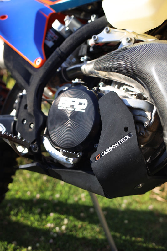 CarbonTeck– KTM PDS HDPE BASHPLATE FOR 250/300 2T TPI TBI