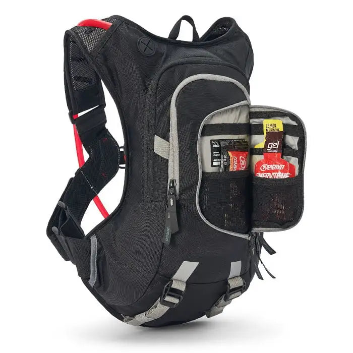 USWE Moto Hydro 12 Hydration Pack (a.k.a Raw 12) – Black/Grey