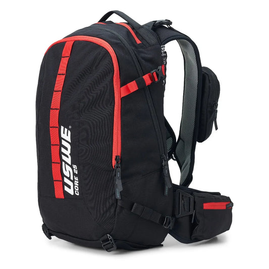 USWE CORE 25 Daypack – Black/Red