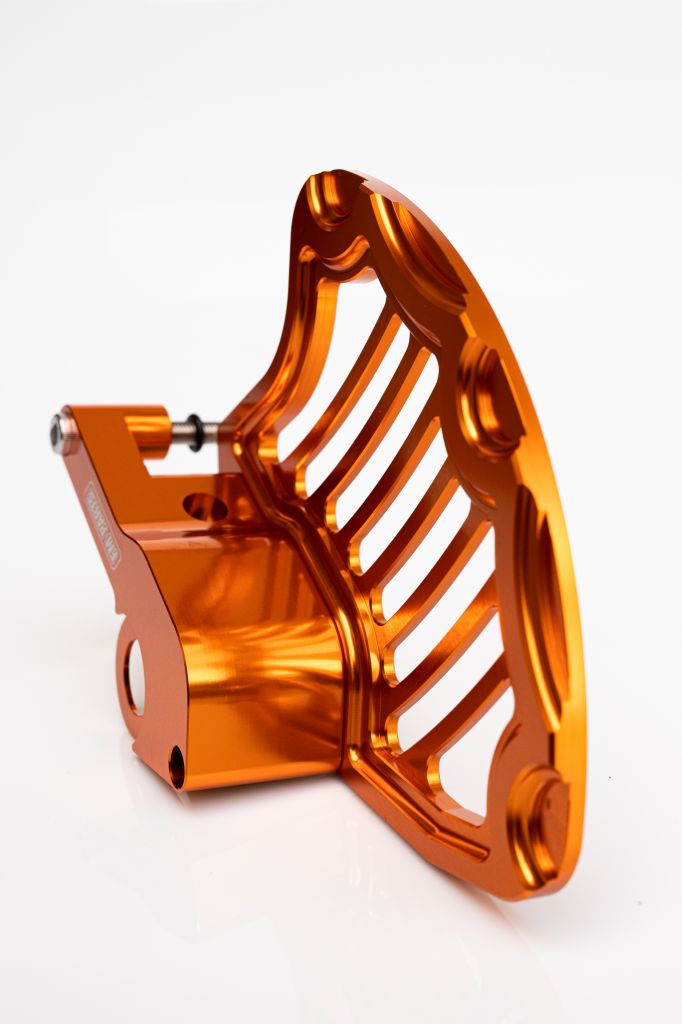 FM-PARTS Front Brake Disc Guard Ktm/Husqvarna 2015-2025 Orange