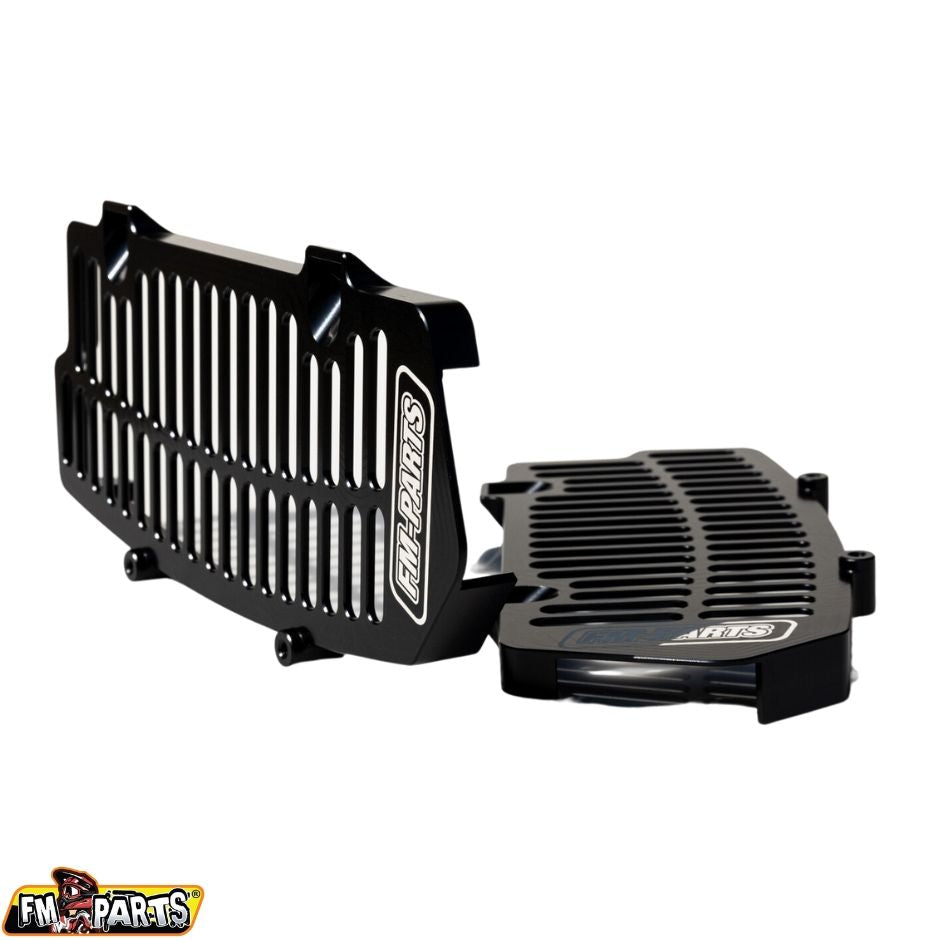 FM-PARTS UniBody Radiator Guards KTM / Husqvarna 20-23 Black LIFETIME WARRANTY