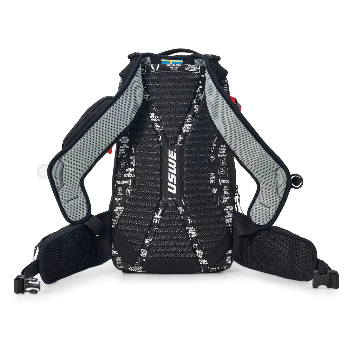 USWE CORE 25 Daypack – Black/Red