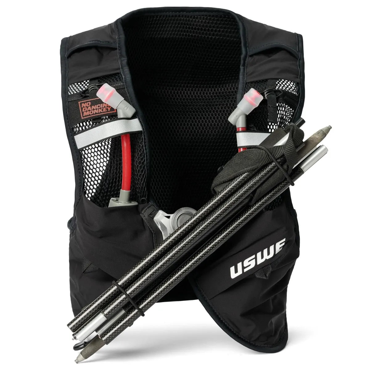 USWE Pace 8L Trail Running Vest – Carbon Black