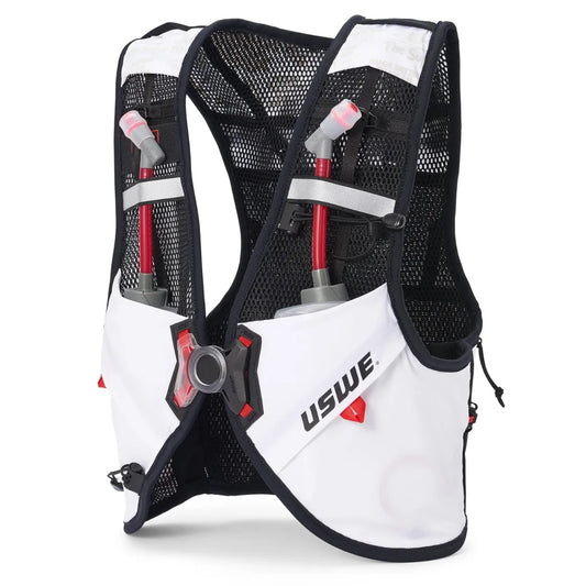 USWE Pace 8L Trail Running Vest – Cool White