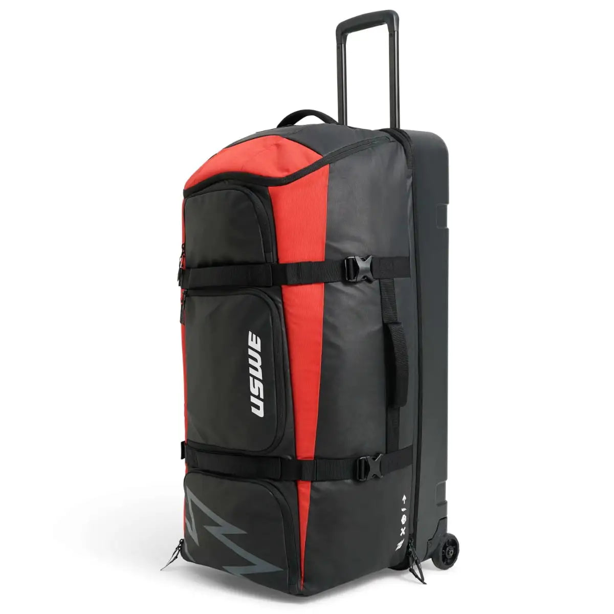USWE Buddy 150L Athlete Gear Trolley Bag – Black/Red