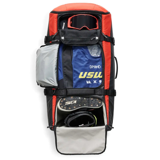 USWE Buddy 150L Athlete Gear Trolley Bag – Black/Red
