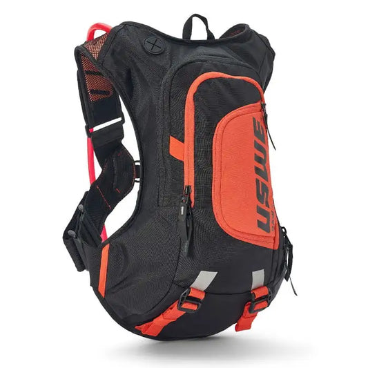 USWE Moto Hydro 8 Hydration Pack (a.k.a Raw 8) – black / orange