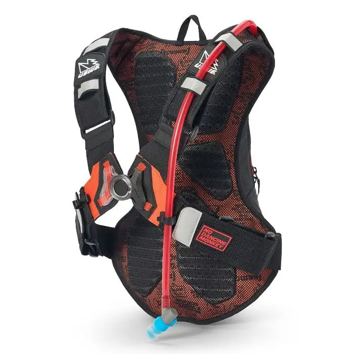 USWE Moto Hydro 8 Hydration Pack (a.k.a Raw 8) – black / orange