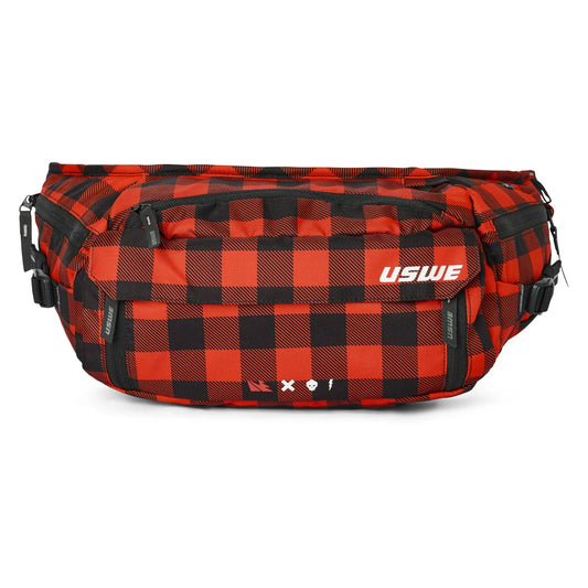 USWE Waist 6 Hip Pack – Black / Red