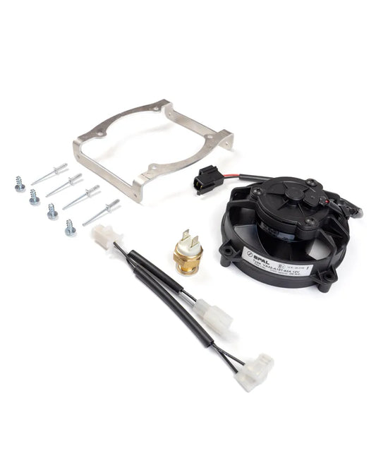 SPAL Cooling Fan Kit Beta (2024-25) with Thermoswitch and Metal Bracket for RR 2 Stroke