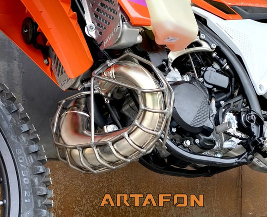 Artafon cage pipe guard KTM HUSQVARNA GASGAS 2024-ON TBI EXC TE EC 2T 250/300