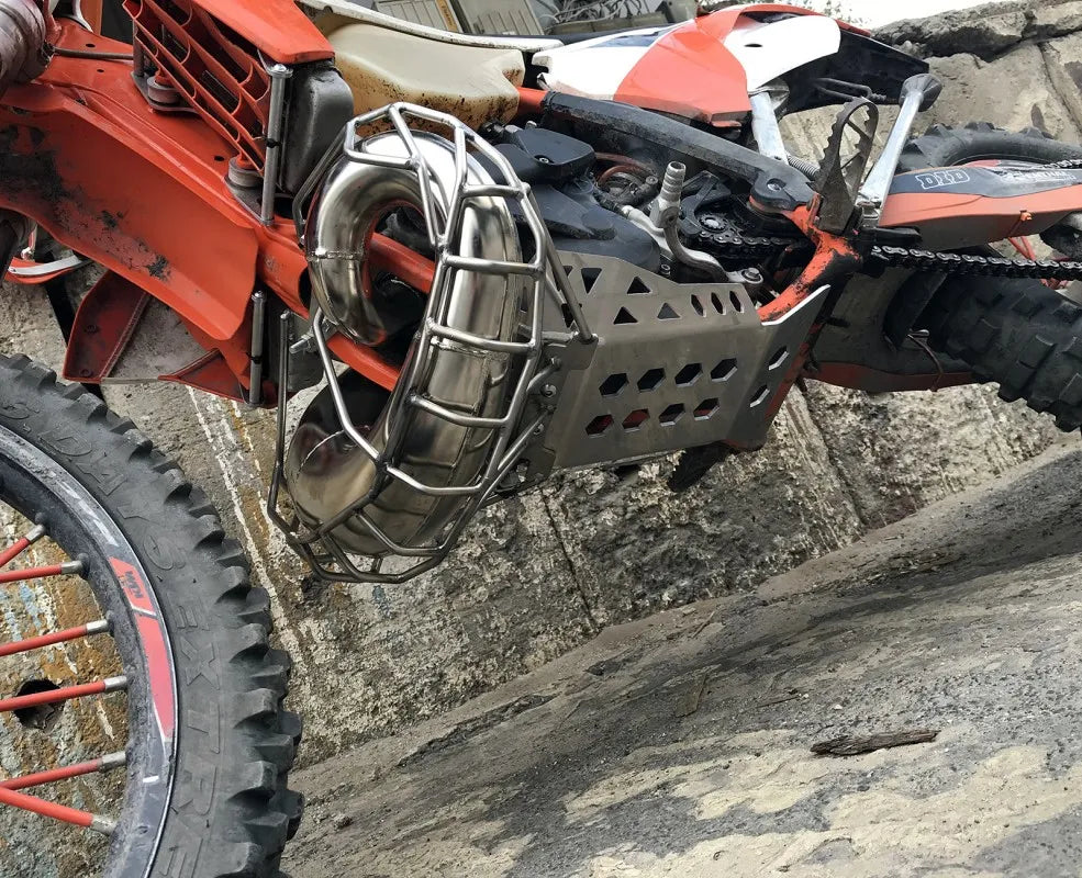 Artafon caged pipe guard 2008-2016 KTM 2T 250/300 EXC EXHAUST GUARD (pre-order)