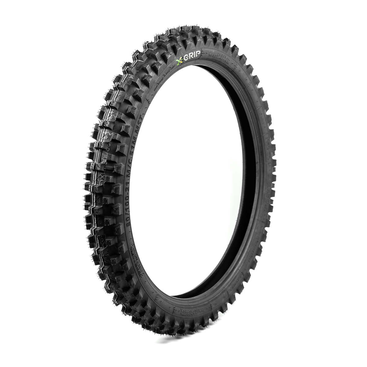 X-GRIP wavebreaker front tyre 80/100-21
