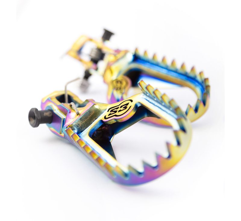 S3 parts ‘TITANIUM PUNK’ Enduro Footrests ‘BACK and LOW’ ALL MODELS