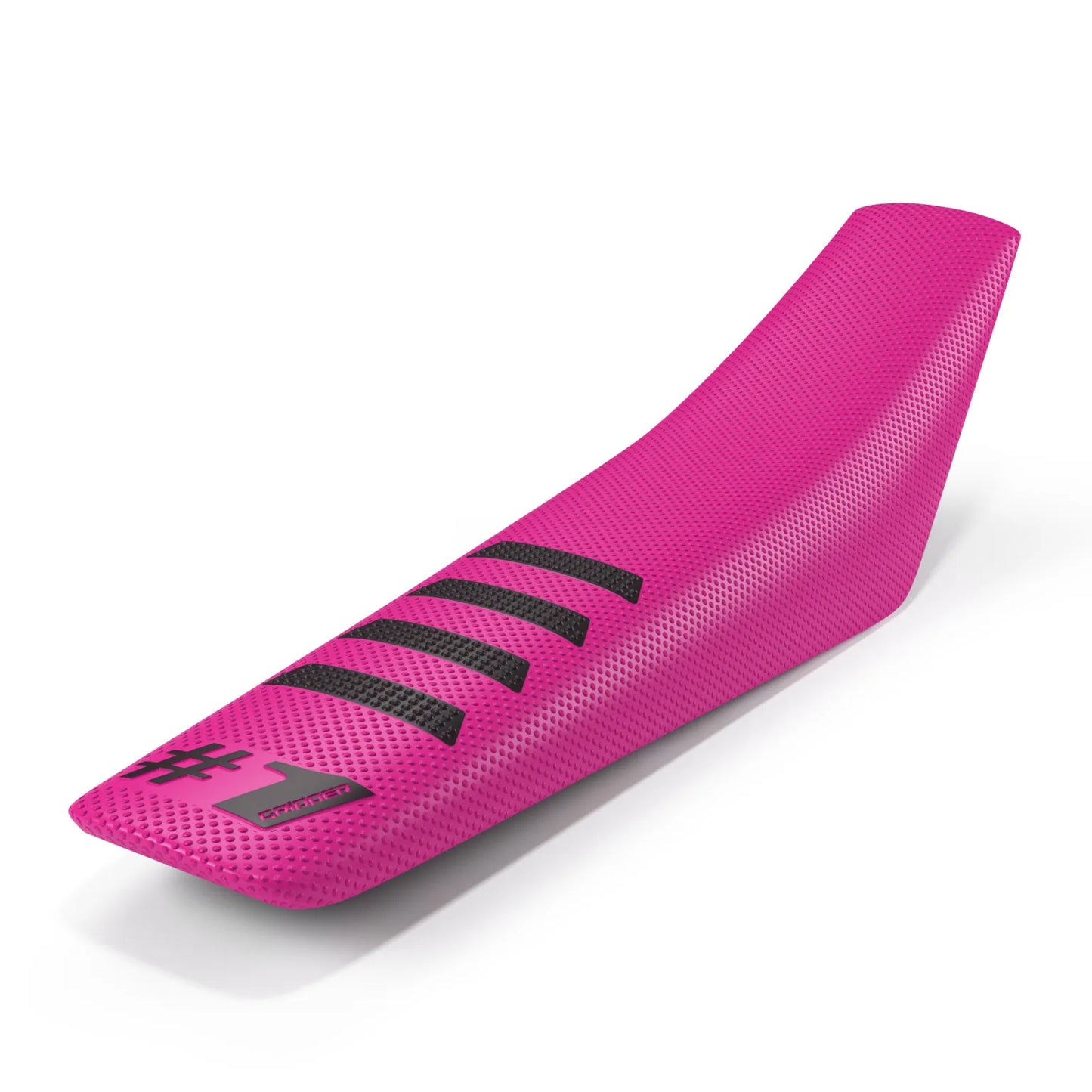 One Gripper Seat Cover RIBBED – Pink with Black Ribs