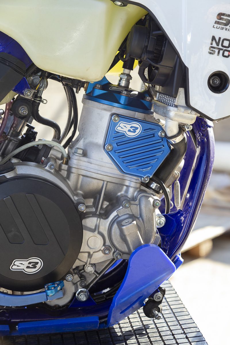 S3 parts Sherco extended power valve cover (improved bottom end and throttle response) (pre-order)