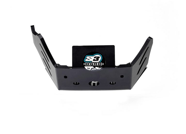 S3 parts Hard Enduro Protector ‘BUNKER’ – HUSKY/GASGAS 250/300 TPi 2T- BLACK 2021 to 2023 skid plate