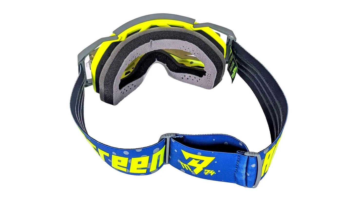 AirScreen AERO EX MR1 Goggles with Opening Lens (Mario Roman #74 Signature Goggles)